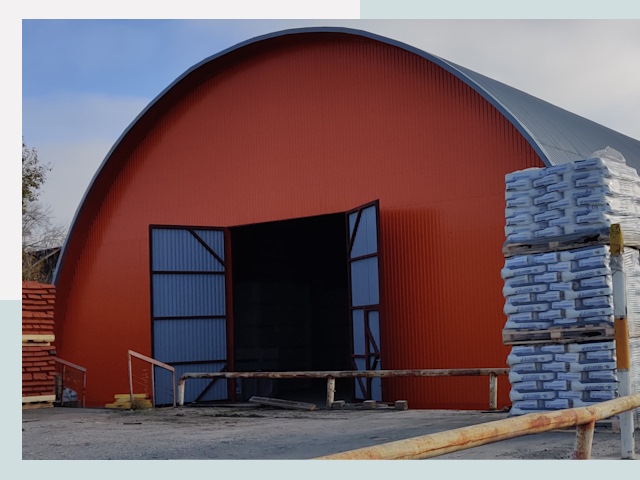 Полукруглые ангары по цене от 625 руб. в Сокол