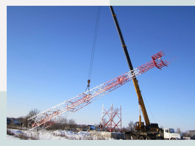 Строительство башен связи в соколе от 625 руб.