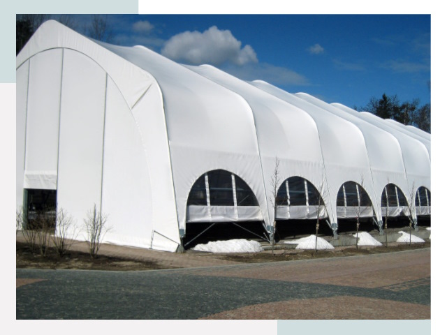 Каркасно-тентовые сооружения в соколе