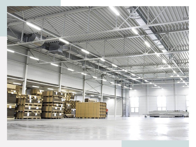 Освещение ангаров в соколе