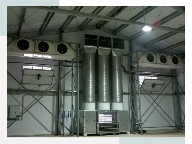 Инженерные системы для ангаров в соколе