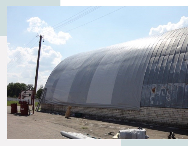 Ремонт ангаров в соколе