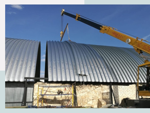 Реконструкция ангаров в соколе от 625 руб.