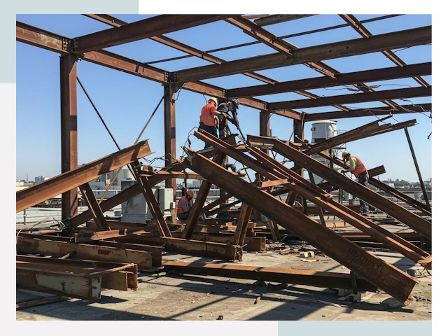 Демонтаж металлоконструкций в соколе от 625 руб.