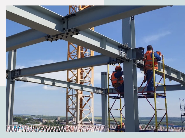 Монтаж металлоконструкций в соколе